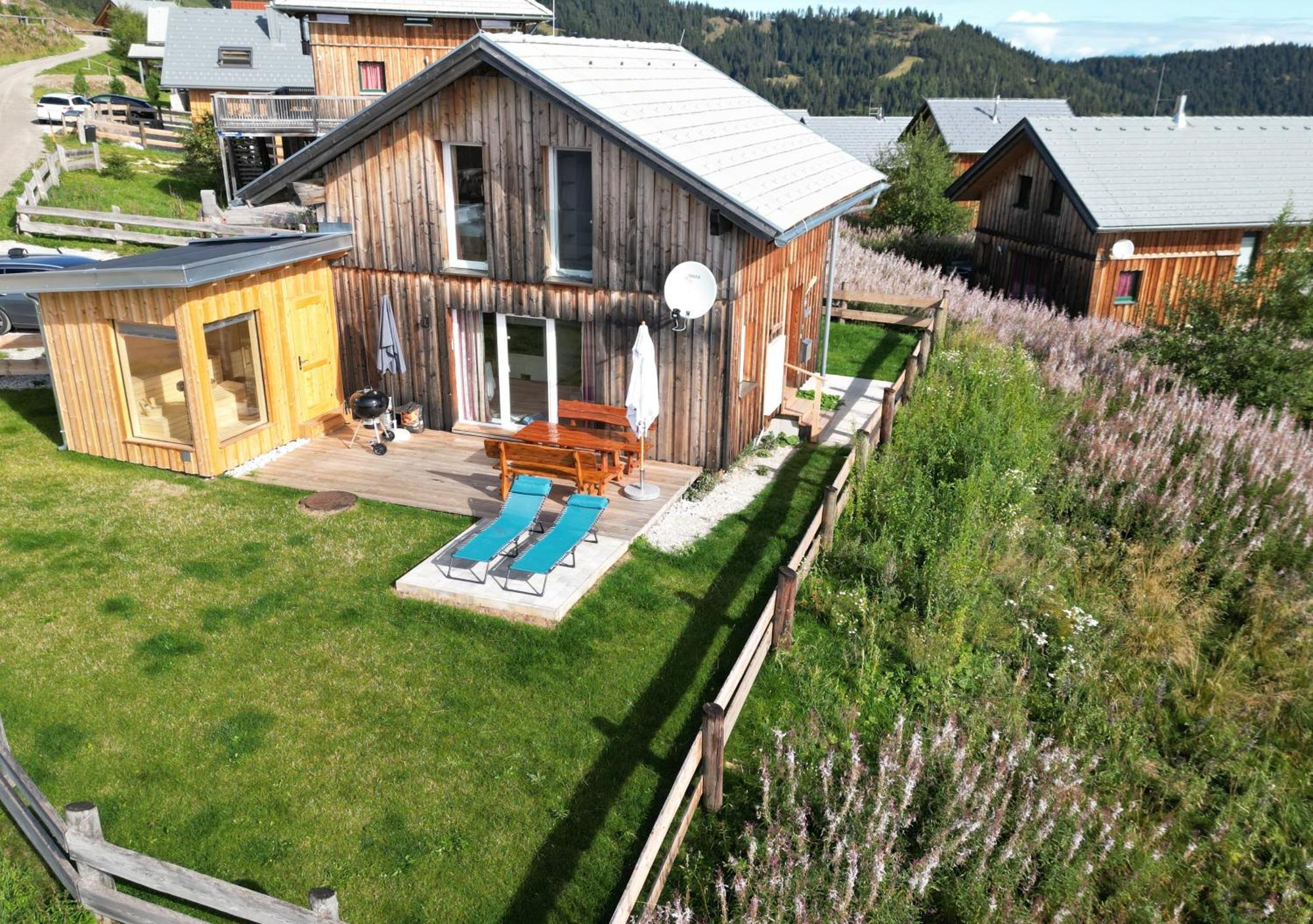 1A Chalet Eck - Wandern, Grillen, Panorama Sauna! Klippitztorl Exterior photo