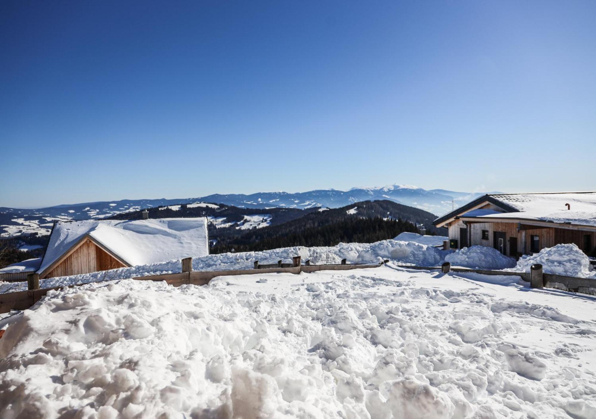 1A Chalet Eck - Wandern, Grillen, Panorama Sauna! Klippitztorl Exterior photo